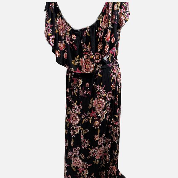 Lane Bryant 4-in-1 Convertible Maxi Dress Plus 18/20 NWT Off Shoulder Paisley - Picture 8 of 16
